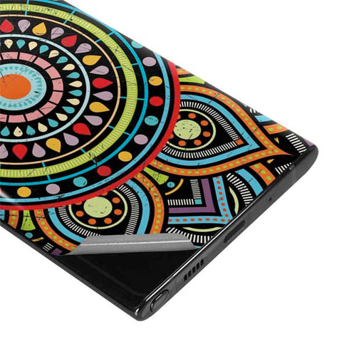 Finding Center Colored Galaxy Note 10 Skin